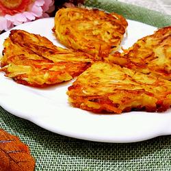 胡萝卜土豆丝饼的做法[图]