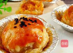 （蛋挞皮版）蛋黄酥的做法图解9