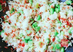 蚕豆米炒饭的做法图解5