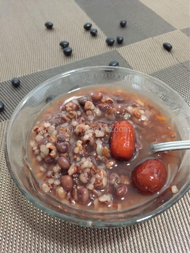 简单的三红粥做好啦