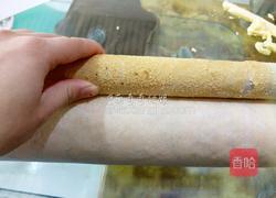 葱香肉松蛋糕卷的做法图解20