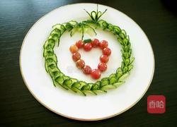 爱心花环的做法图解9