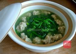 菠菜丸子汤的做法图解8