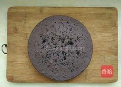 奶香黑米蒸糕的做法图解8