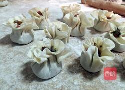 烧麦(牛肉香菜馅儿)的做法图解11