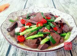 炒鸭血的做法图解9