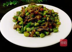 青豆炒牛肉的做法图解9