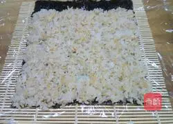 Illustration of how to make sushi 7