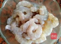 三色炒虾仁的做法图解3