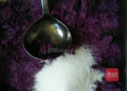 红薯紫薯点心的做法图解2