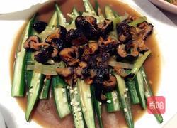葱烧海参扒秋葵的做法图解4
