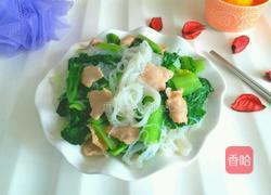 小白菜炖粉丝的做法图解10