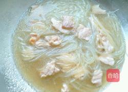 小白菜炖粉丝的做法图解6