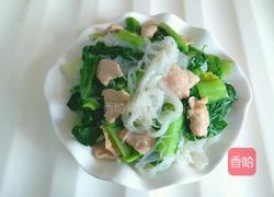 小白菜炖粉丝的做法图解9