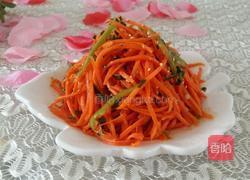 凉拌胡萝卜的做法图解4