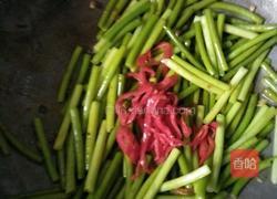 肉末蒜薹的做法图解8