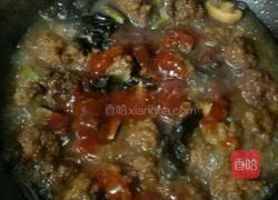 番茄酱炒肉丸的做法图解6