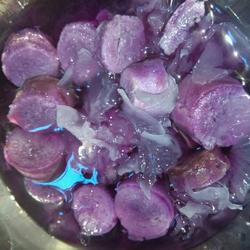 雪耳紫薯糖水的做法[图]