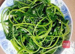 白灼红薯叶的做法图解3