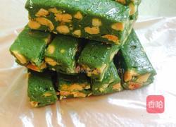 抹茶牛轧糖的做法图解7