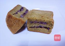 抹茶全麦香蕉蜜豆吐司的做法图解10