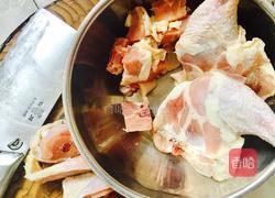 红炖鸡块的做法图解2