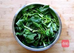 手擀菠菜面的做法图解1