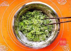 手擀菠菜面的做法图解3