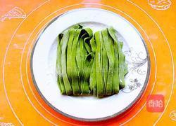 手擀菠菜面的做法图解13