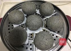 奶香黑芝麻大馒头的做法图解8