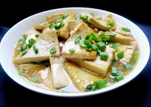 葱香豆腐