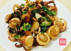 香煎美极膏鱿鱼的做法图解15