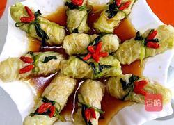 清蒸白菜卷的做法图解7