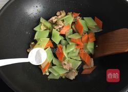 莴笋炒肉的做法图解8