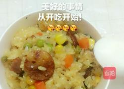 肉肠焖米饭的做法图解5
