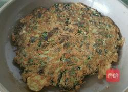 香椿煎蛋饼的做法图解7