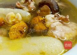 竹荪干贝鲜鸡汤的做法图解6