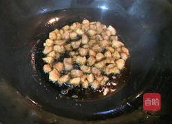 香干蔬菜炒肉丁的做法图解3