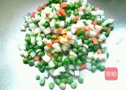 凉薯豌豆炒火腿的做法图解5