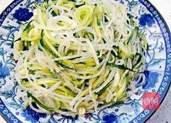 凉拌黄瓜粉丝的做法图解7