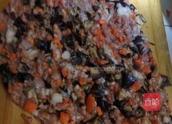 五色糯米肉团的做法图解3