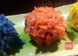 五色糯米肉团的做法图解12