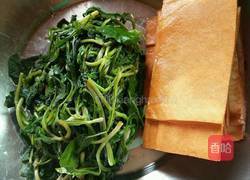 马兰头炒酱干的做法图解3