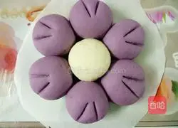 Violet Steamed Buns Recipe Illustration 10
