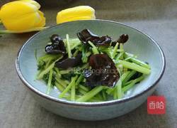 西芹木耳的做法图解5