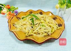 炒黄豆芽的做法图解7