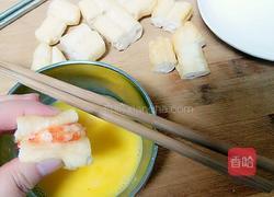 菠萝油条虾的做法图解6