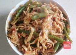 豆角焖面（素的）的做法图解6
