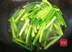 蒜苔炒肉丝的做法图解7