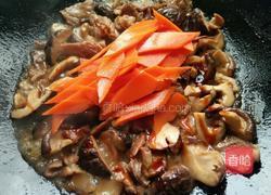香菇胡萝卜炒肉片的做法图解9